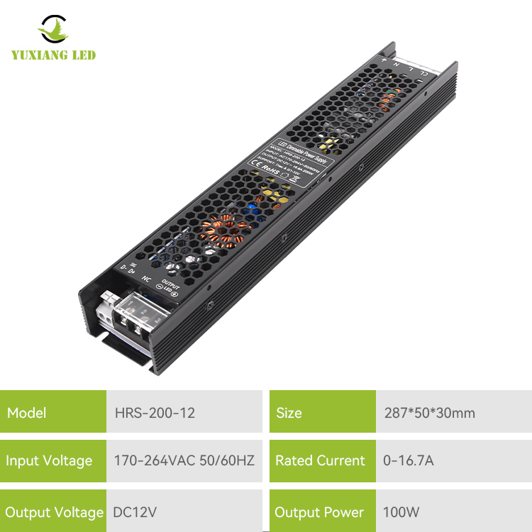 Ściemnialny zasilacz LED 12V 200W TRIAC 0-10V